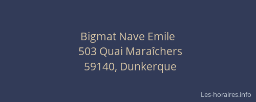 Bigmat Nave Emile