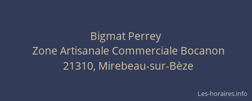 Bigmat Perrey