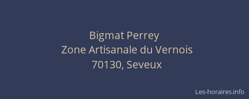 Bigmat Perrey