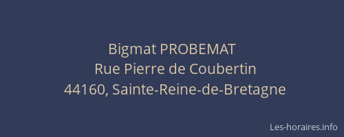Bigmat PROBEMAT