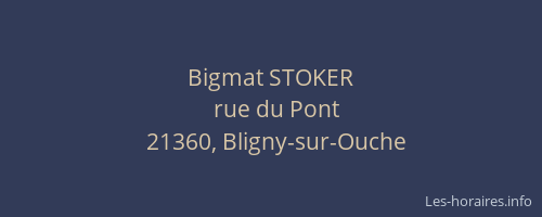 Bigmat STOKER