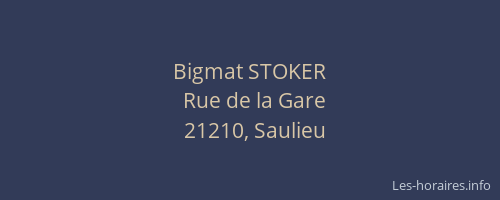 Bigmat STOKER