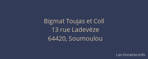 Bigmat Toujas et Coll