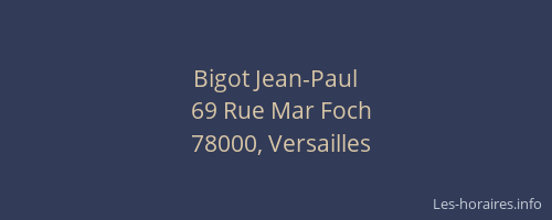 Bigot Jean-Paul