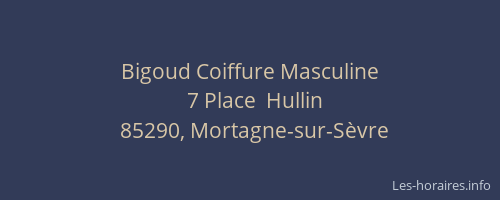 Bigoud Coiffure Masculine