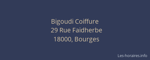 Bigoudi Coiffure