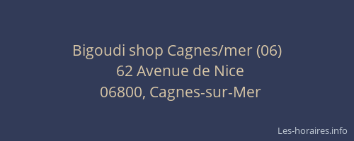 Bigoudi shop Cagnes/mer (06)