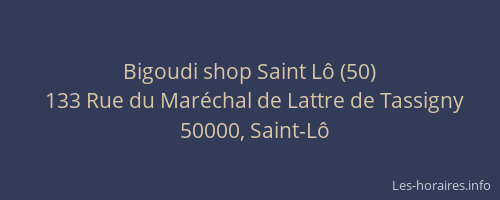 Bigoudi shop Saint Lô (50)