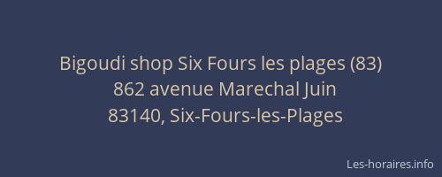 Bigoudi shop Six Fours les plages (83)