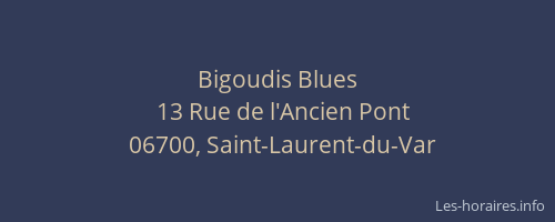 Bigoudis Blues