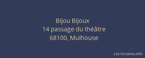 Bijou Bijoux
