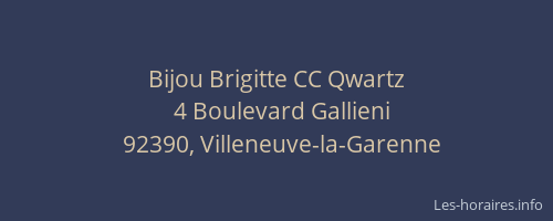 Bijou Brigitte CC Qwartz