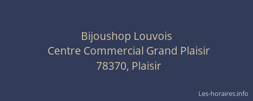 Bijoushop Louvois