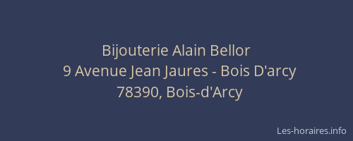 Bijouterie Alain Bellor