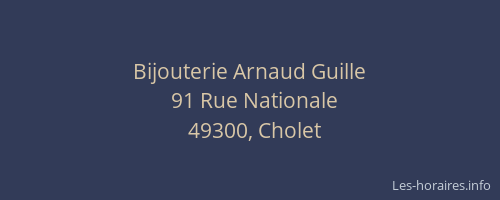 Bijouterie Arnaud Guille
