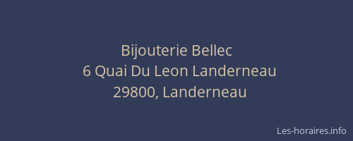 Bijouterie Bellec