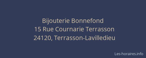 Bijouterie Bonnefond