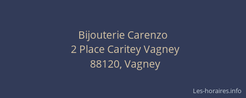 Bijouterie Carenzo