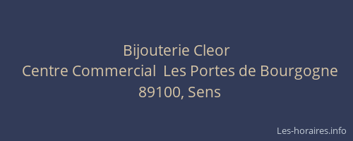 Bijouterie Cleor