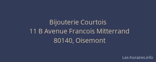Bijouterie Courtois