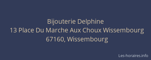 Bijouterie Delphine