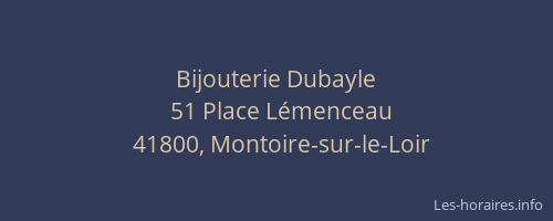 Bijouterie Dubayle