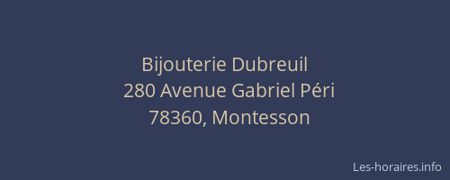 Bijouterie Dubreuil