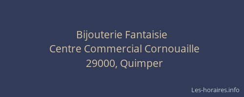 Bijouterie Fantaisie