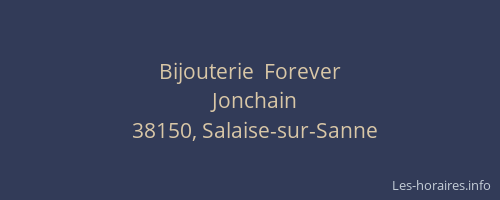 Bijouterie  Forever