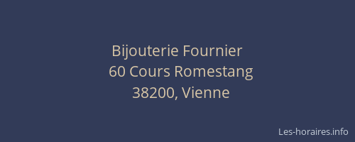 Bijouterie Fournier
