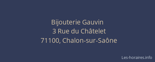 Bijouterie Gauvin