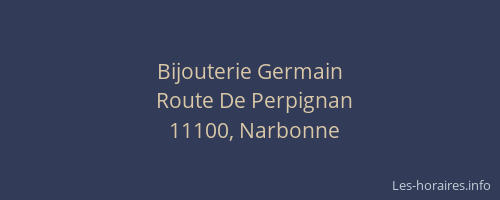 Bijouterie Germain