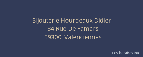 Bijouterie Hourdeaux Didier