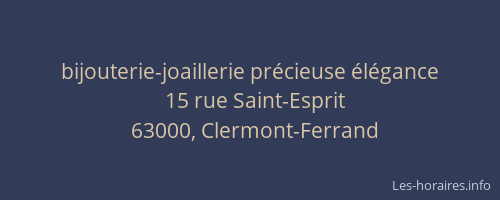bijouterie-joaillerie précieuse élégance
