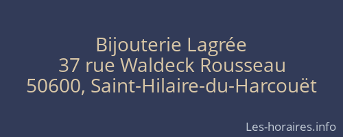 Bijouterie Lagrée