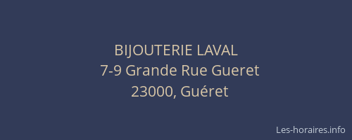 BIJOUTERIE LAVAL
