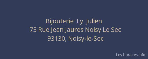 Bijouterie  Ly  Julien