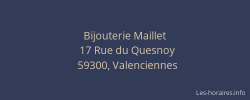 Bijouterie Maillet