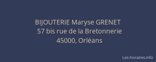 BIJOUTERIE Maryse GRENET