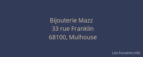 Bijouterie Mazz