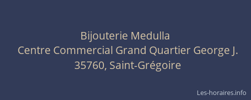 Bijouterie Medulla