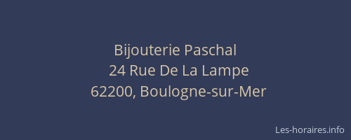 Bijouterie Paschal