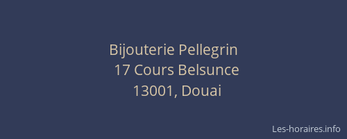 Bijouterie Pellegrin