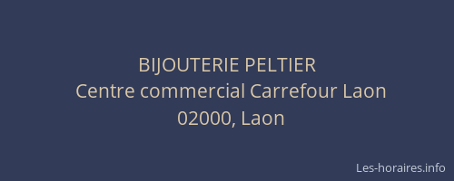 BIJOUTERIE PELTIER