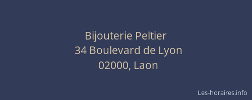 Bijouterie Peltier