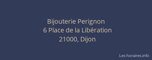 Bijouterie Perignon