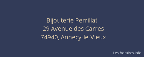 Bijouterie Perrillat