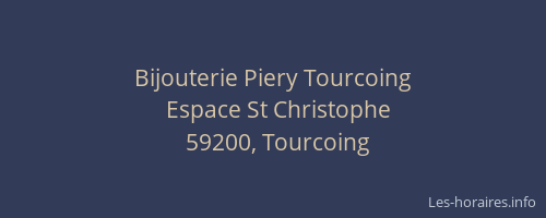 Bijouterie Piery Tourcoing