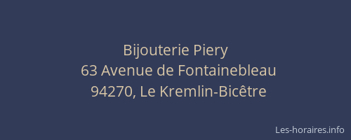 Bijouterie Piery