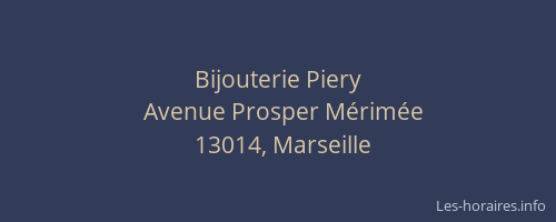 Bijouterie Piery